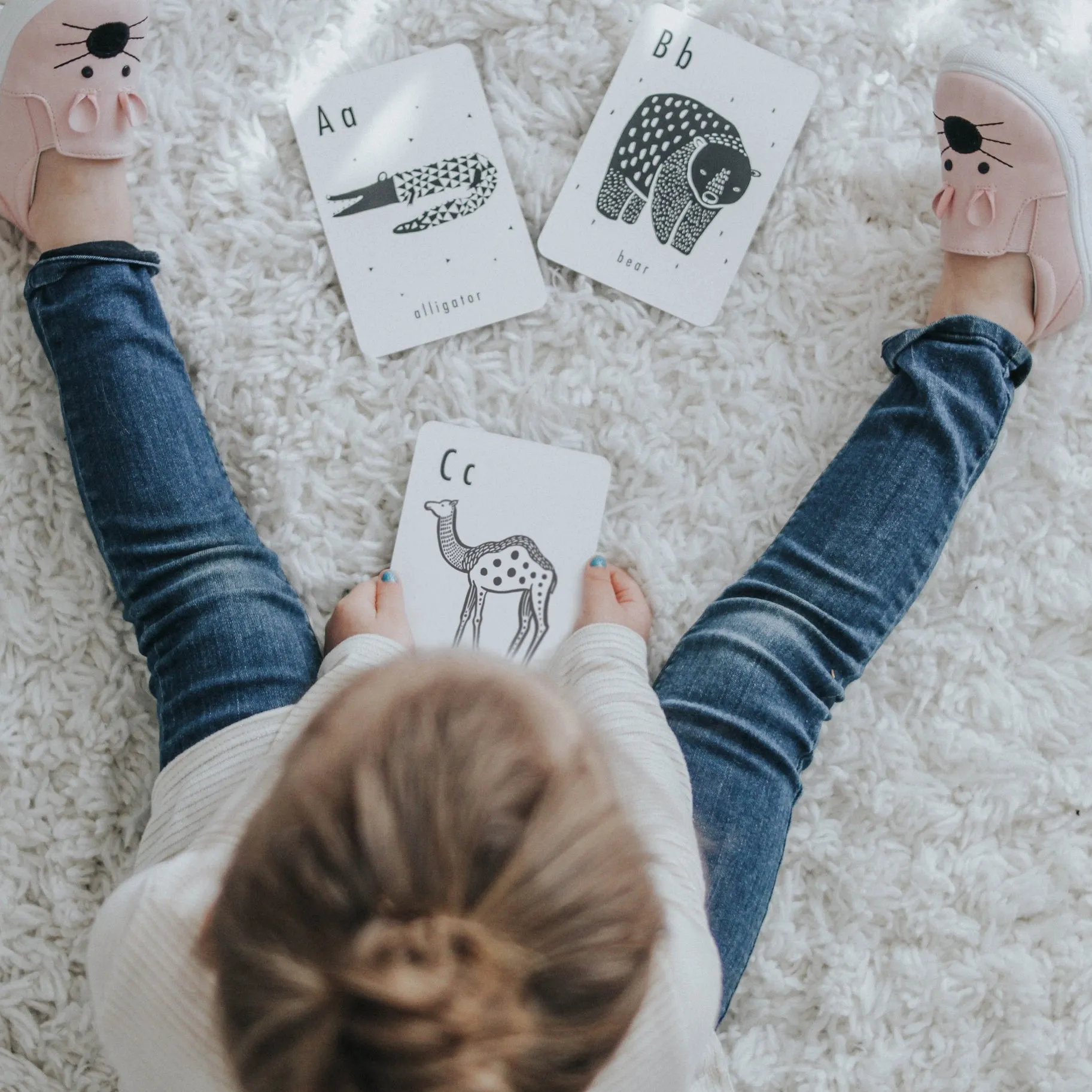 Animal Alphabet Cards by Wee Gallery