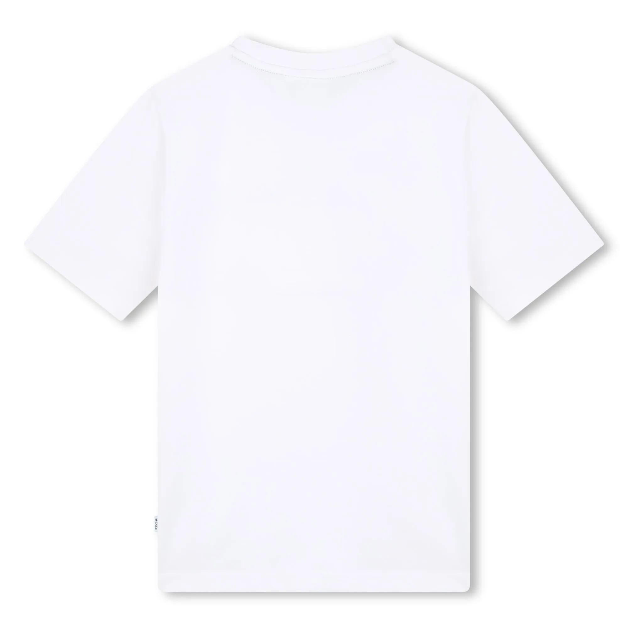 BOSS KIDSWEAR White Short Sleeve Tee Shirt