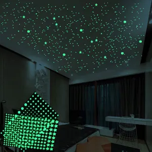 Green Glow Stars