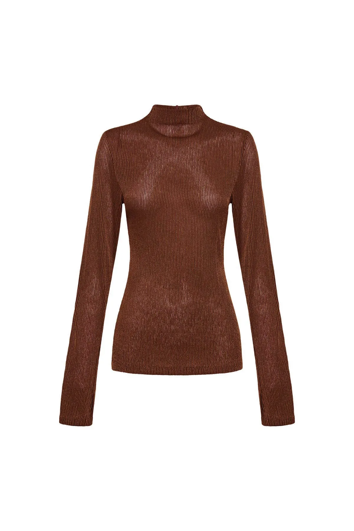 Haywood Long Sleeve Top Cocoa
