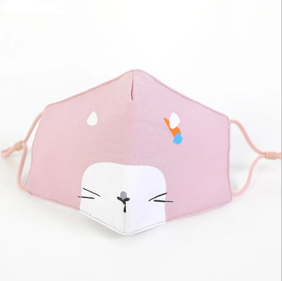Kid Carton Cotton Facial Mask Adult Mask