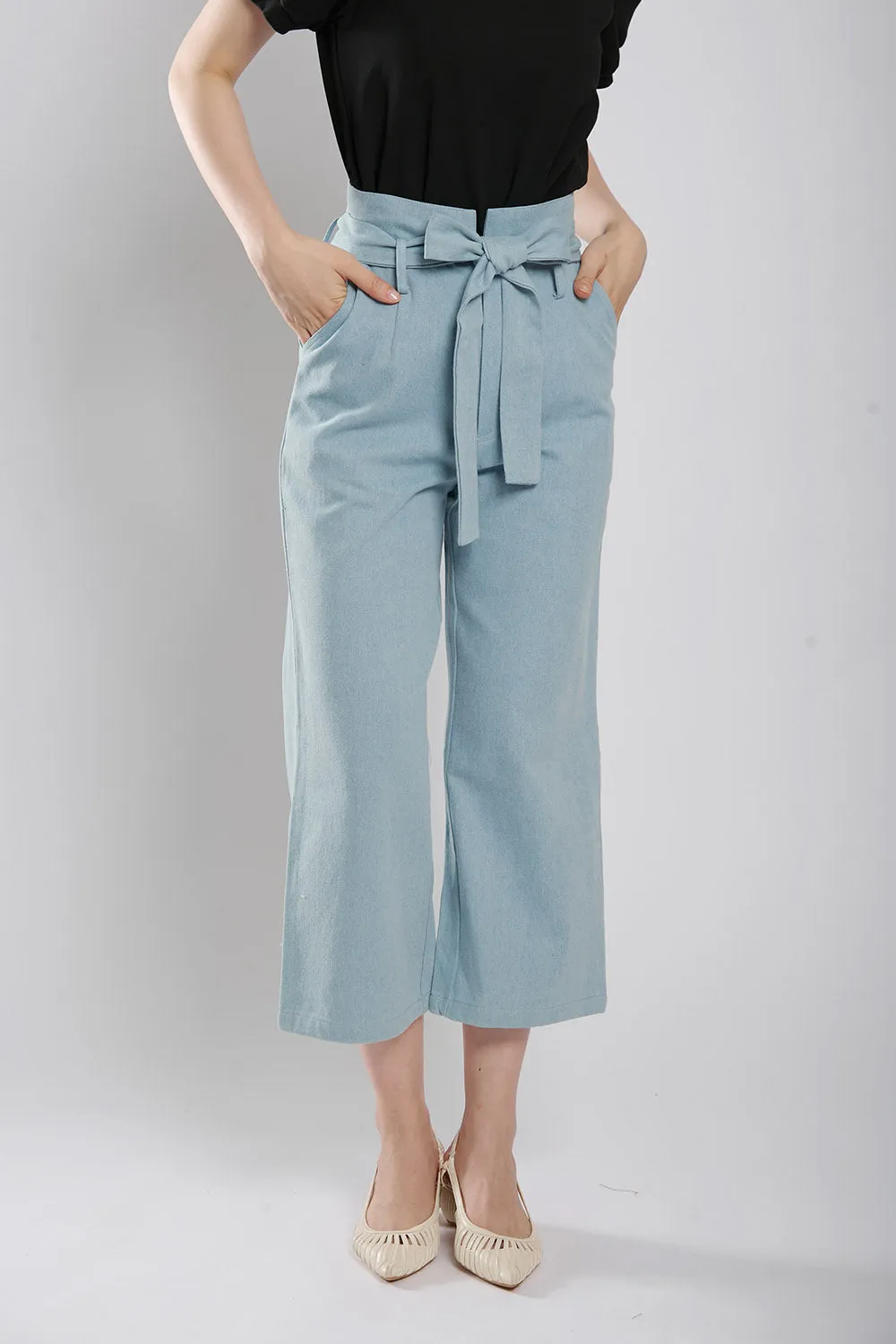 Lithany Denim Pants in Light Wash