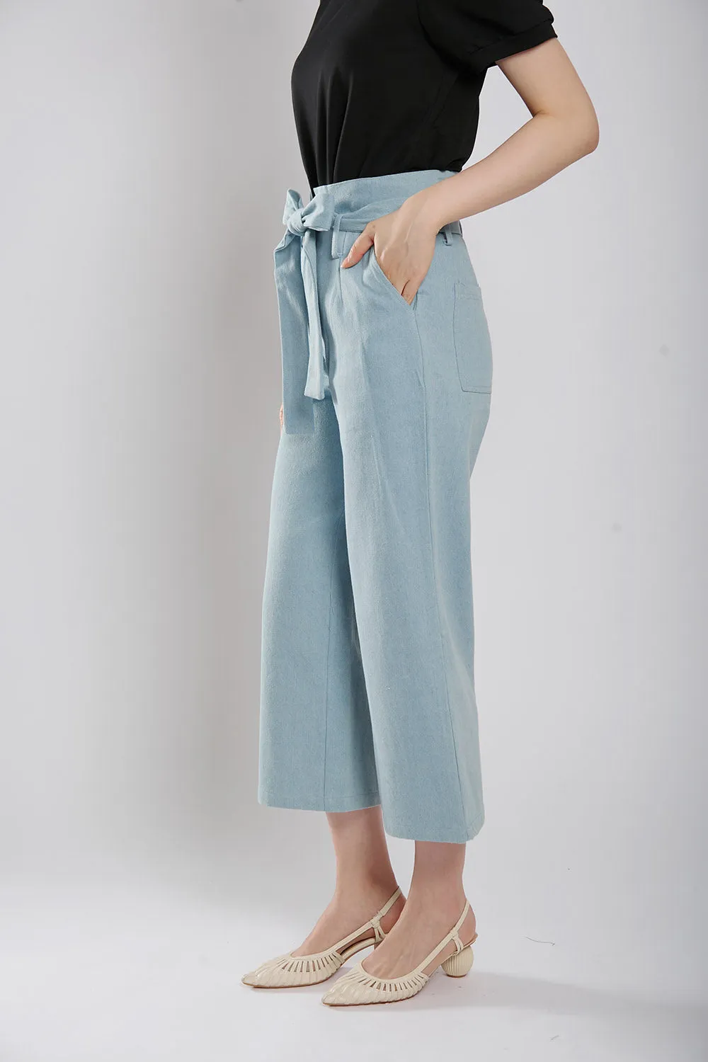 Lithany Denim Pants in Light Wash