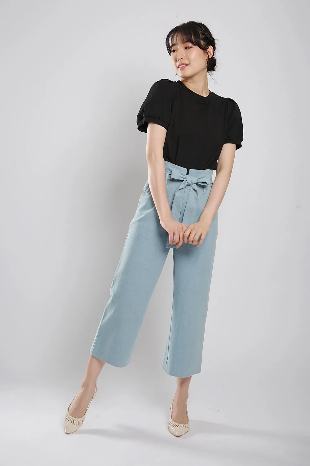 Lithany Denim Pants in Light Wash