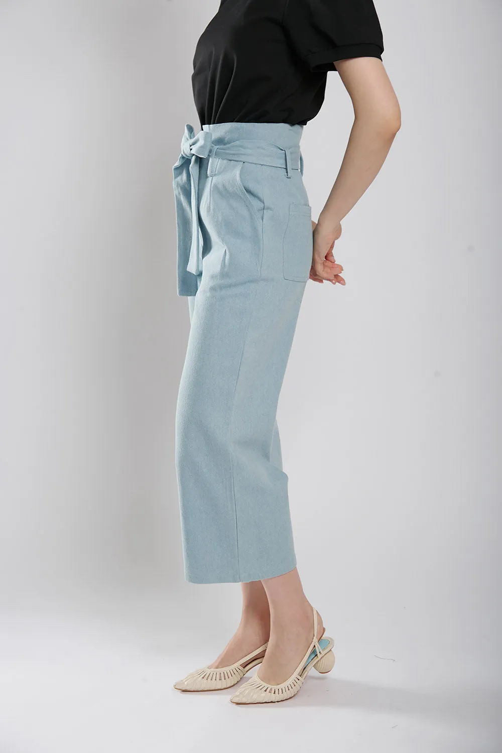 Lithany Denim Pants in Light Wash