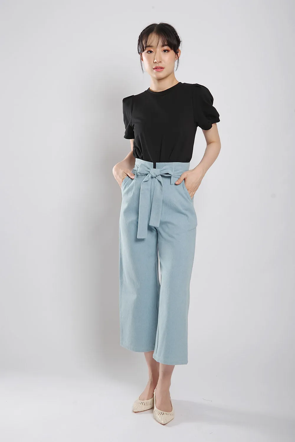 Lithany Denim Pants in Light Wash