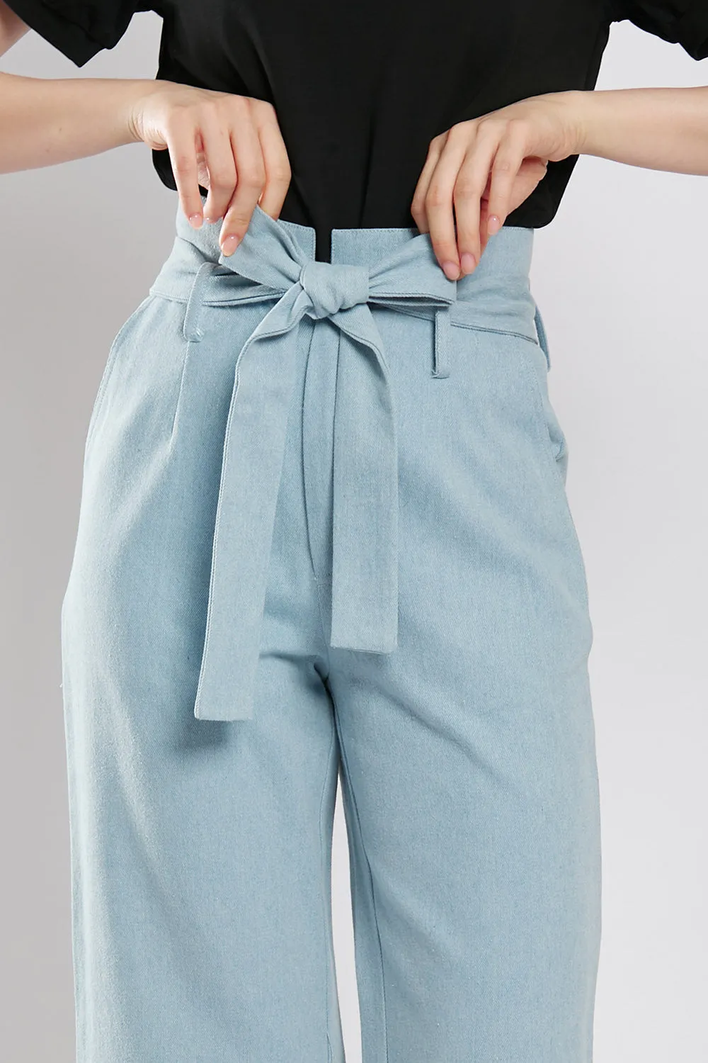 Lithany Denim Pants in Light Wash