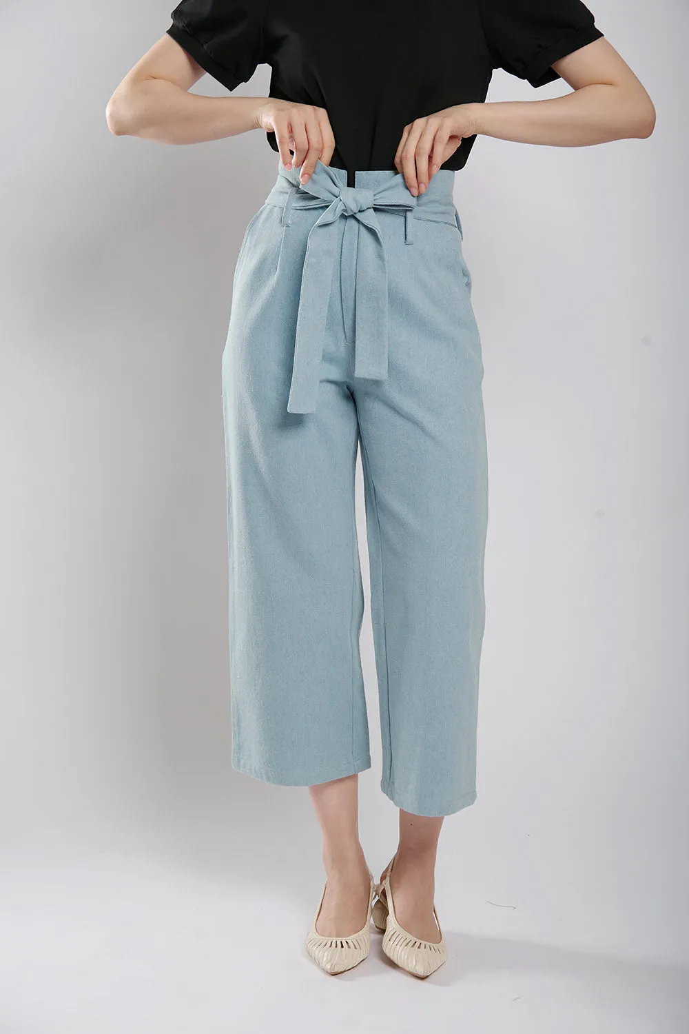 Lithany Denim Pants in Light Wash