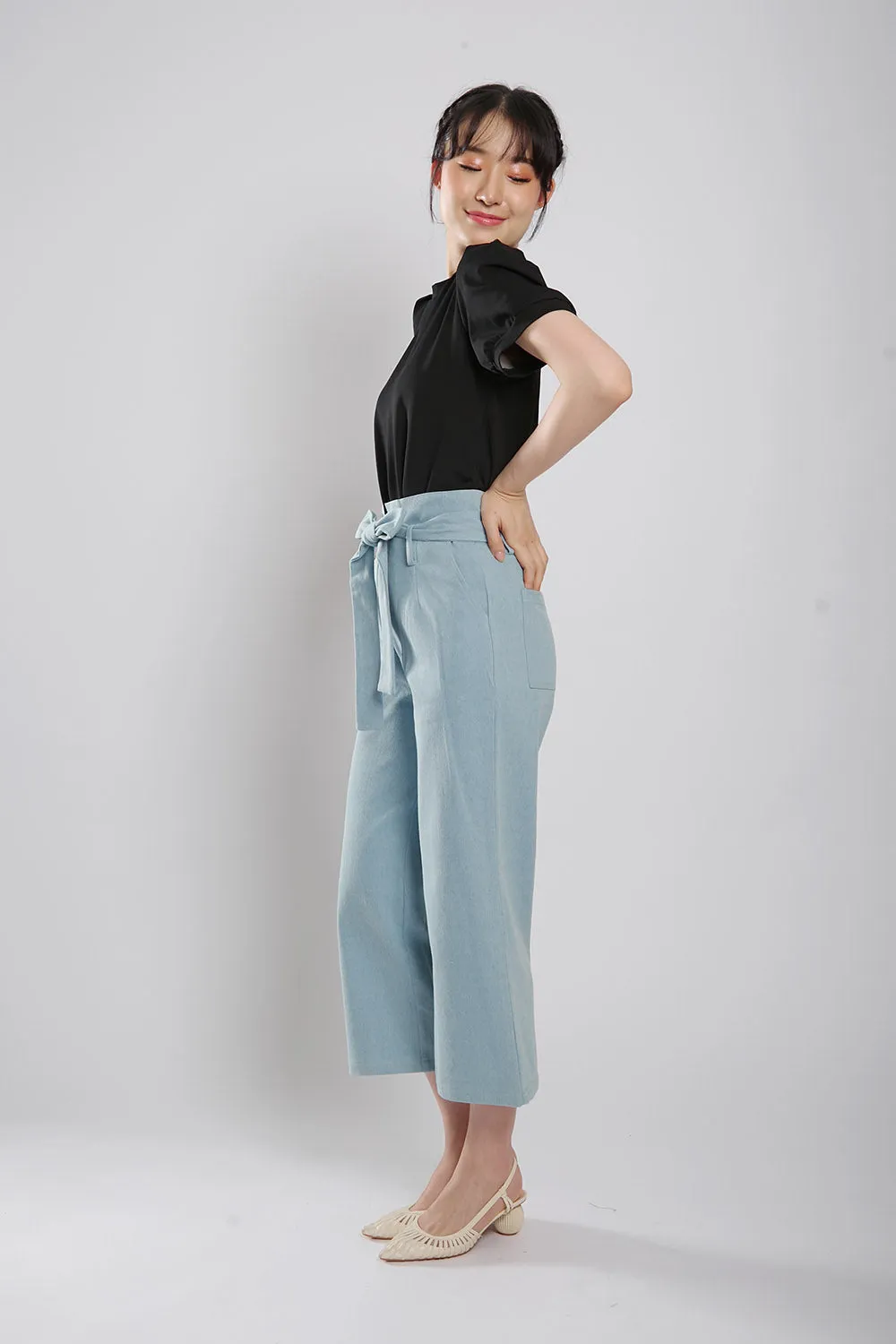 Lithany Denim Pants in Light Wash