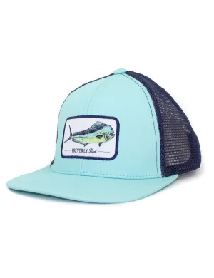 Properly Tied Boys Trucker Hat Mahi
