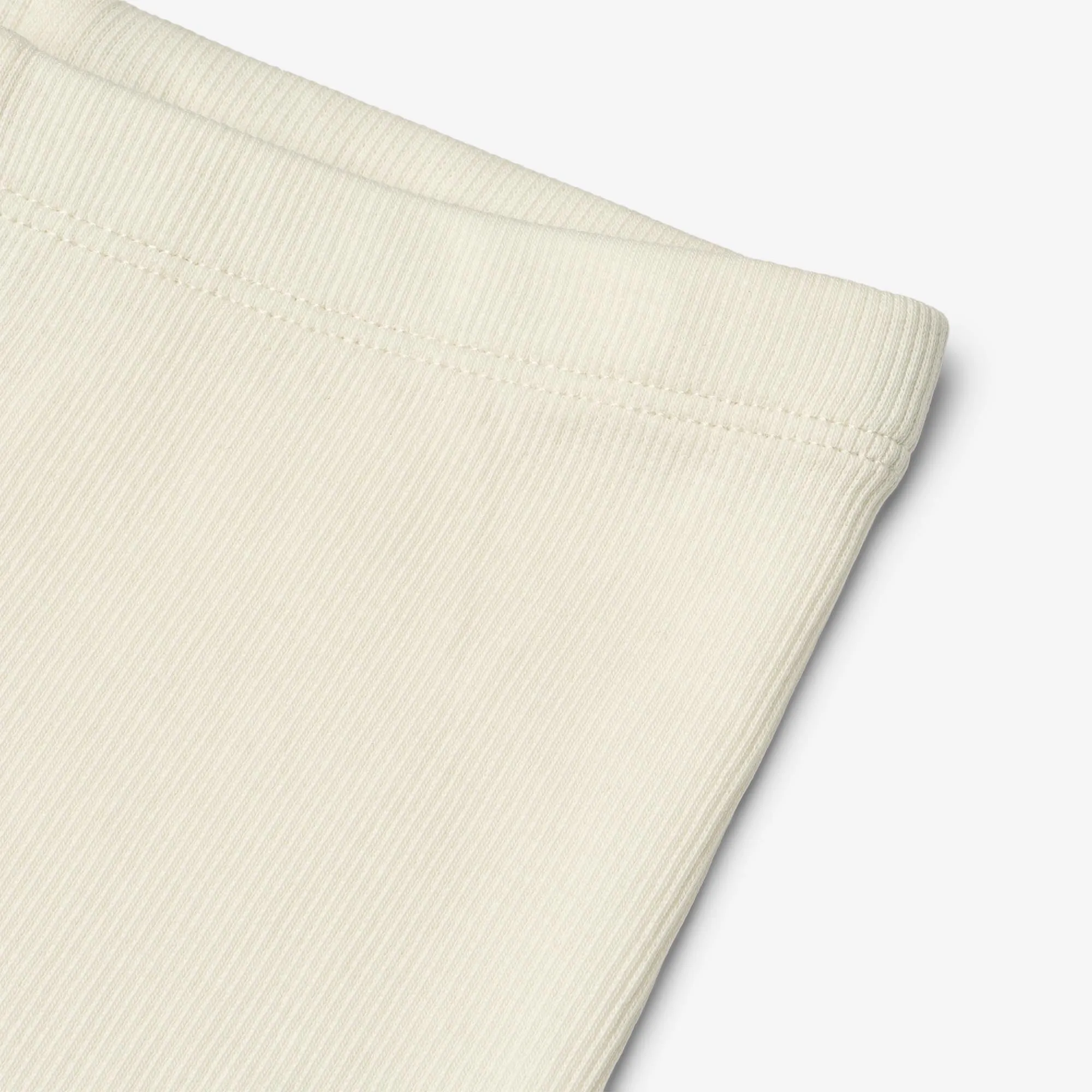 Rib Shorts Sine - ivory