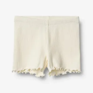 Rib Shorts Sine - ivory Rib Shorts Sine - ivory