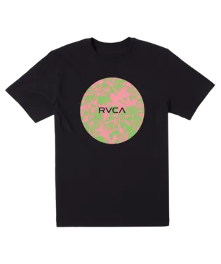 RVCA Boys Black Motors SS Tshirt