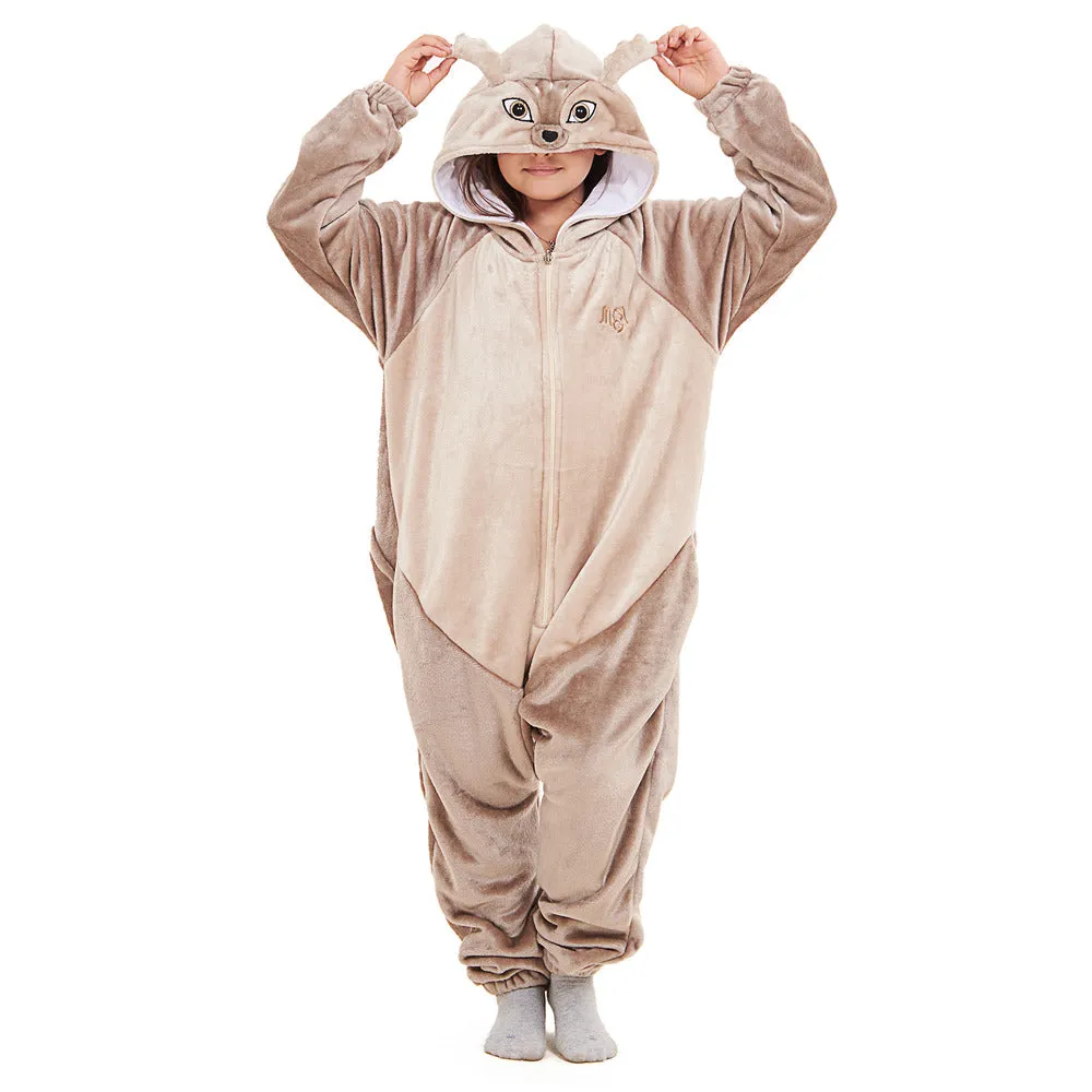 Snuggs Kids Blanket Onesie Deer
