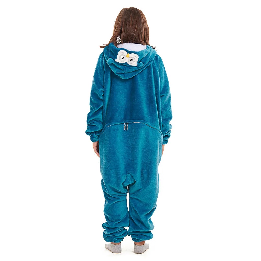 Snuggs Kids Blanket Onesie Owl Onesie