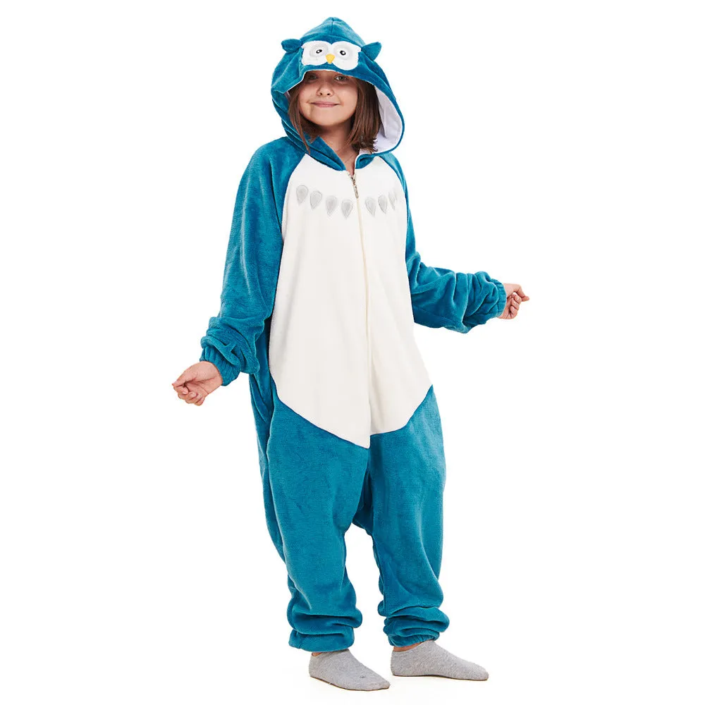 Snuggs Kids Blanket Onesie Owl Onesie