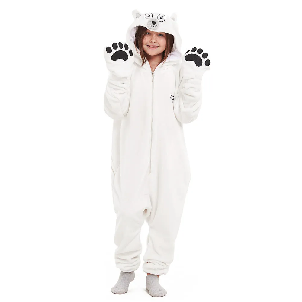 Snuggs Kids Blanket Onesie Polar bear