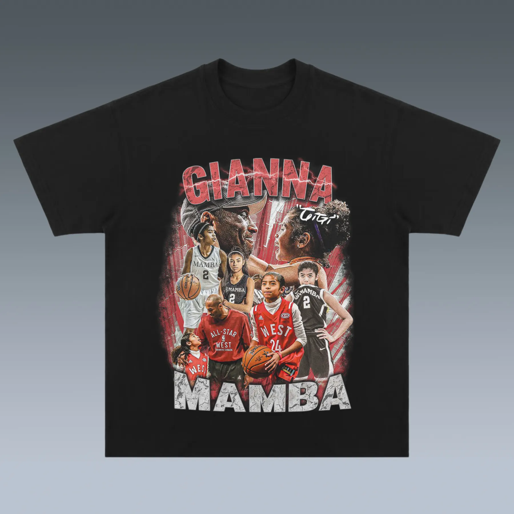 VINTAGE TEE |  KOBE& GIGI