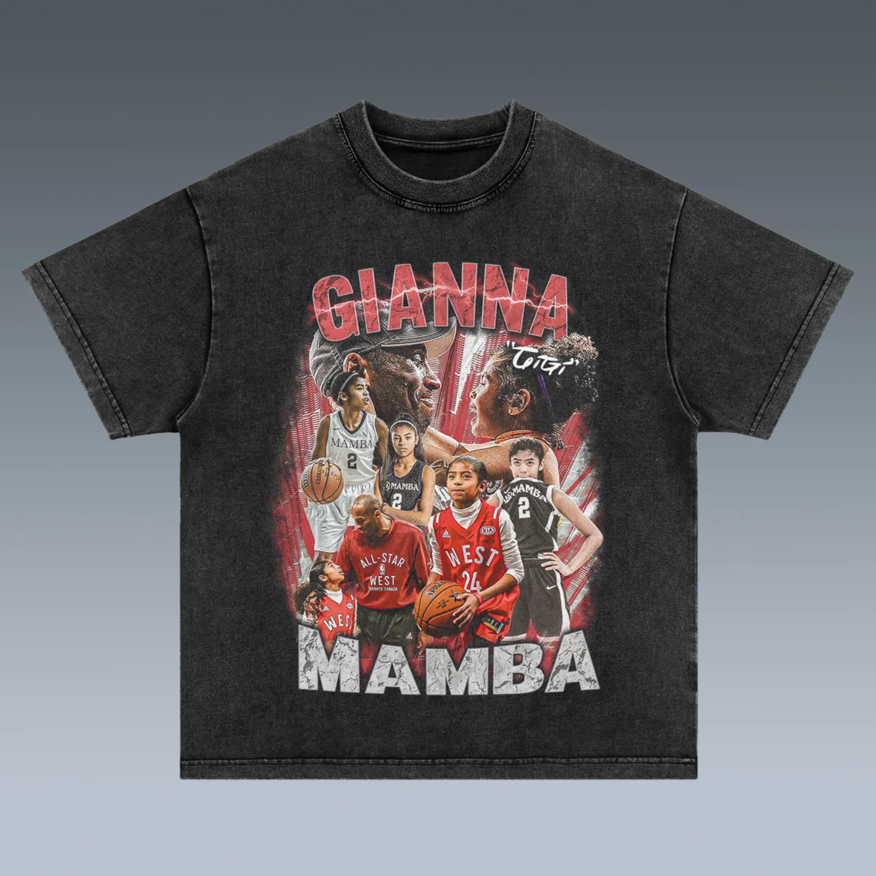 VINTAGE TEE |  KOBE& GIGI