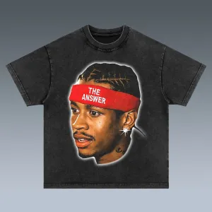 VINTAGE TEE |  THE ANSWER& ALLEN IVERSON& AI VINTAGE TEE |  THE ANSWER& ALLEN IVERSON& AI